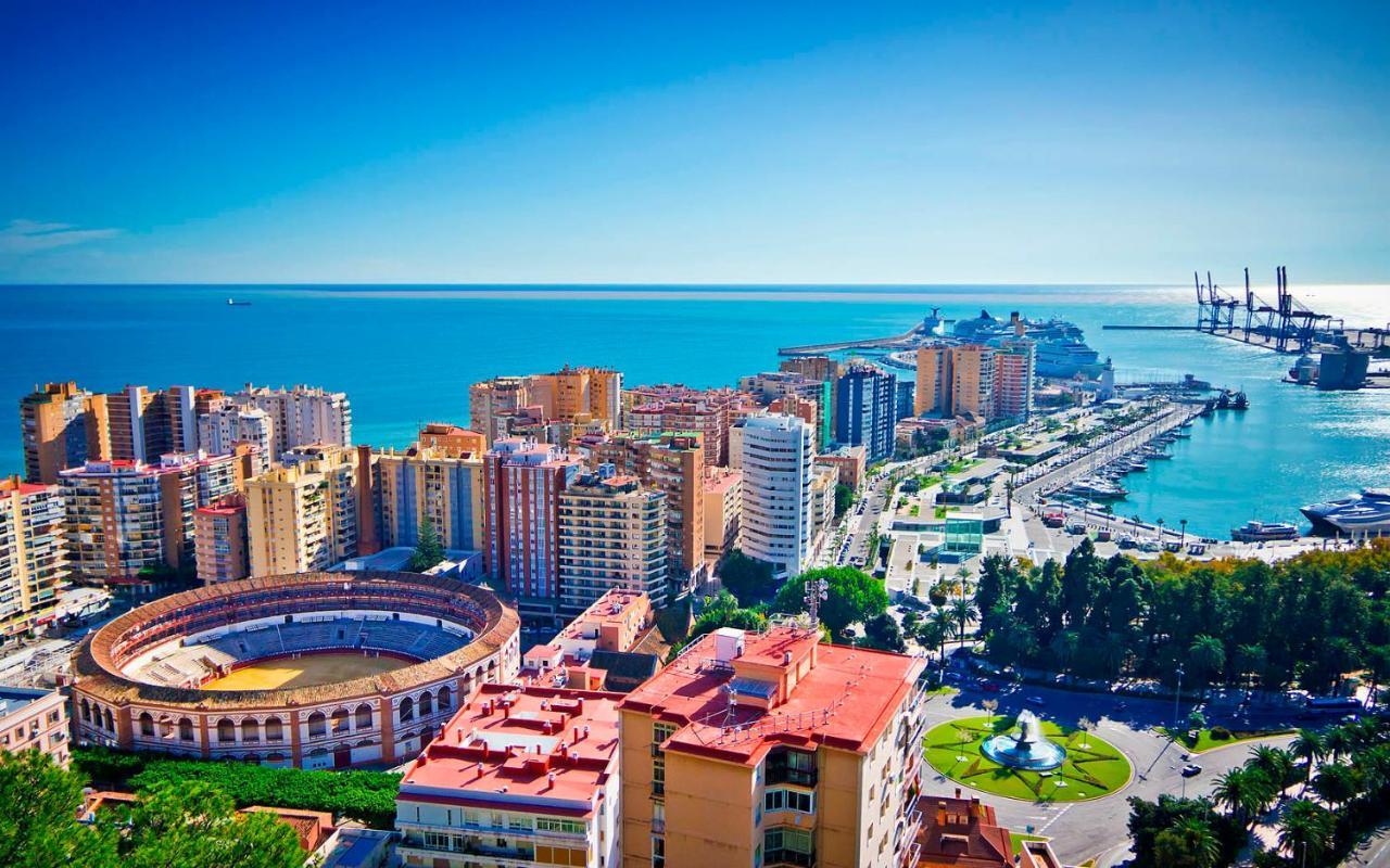 Apartamento Barhelo Málaga Exteriör bild
